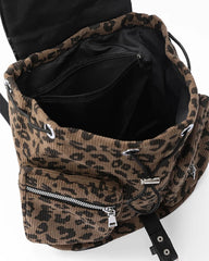 leopard mini backpack boogzel clothing