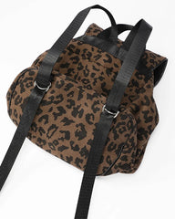leopard mini backpack boogzel clothing