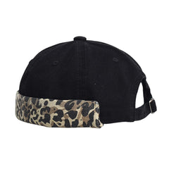 leopard print docker cap boogzel clothing