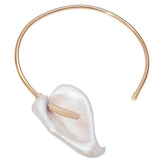 lily flower choker necklace boogzel clothing