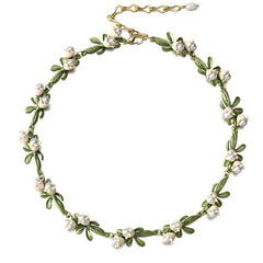 lily of the valley choker boogzel clothing