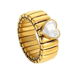 heart gold ring boogze clothing