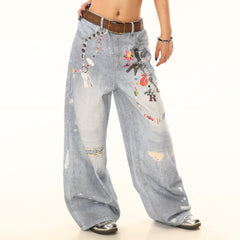 lucky trinket wide leg jeans boogzel clothing