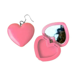 makeup mirror earrings boogzel clothing