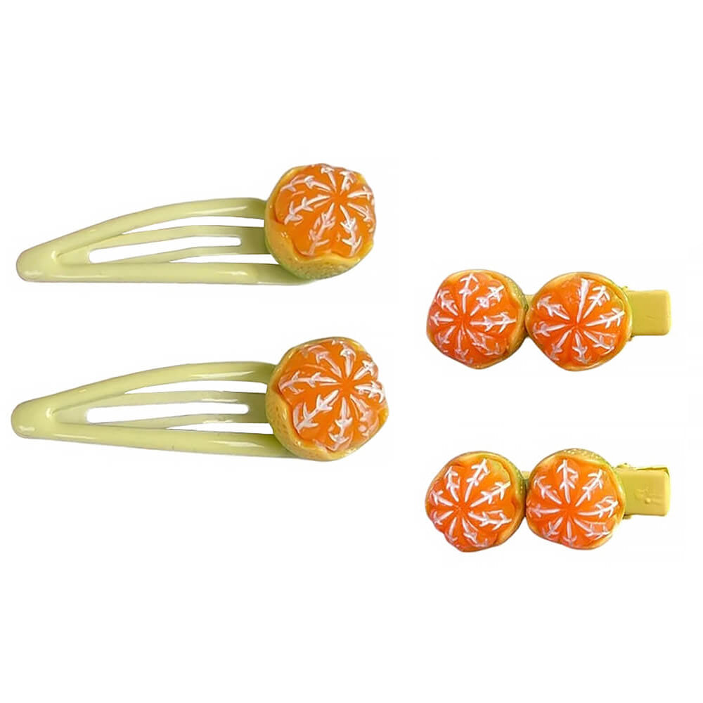 mandarin 4pcs hair clips set boogzel clothing