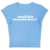 Massive Heart Crop Top boogzel clothing