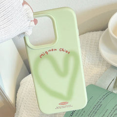matcha mood aesthetic iphone case boogzel clothing