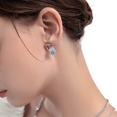 melted heart earrings boogzel clothing