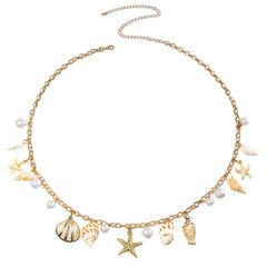 mermaid aesthetic chain belt boogzel clothing