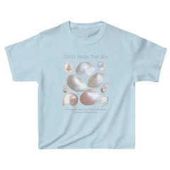 mermaid core aesthetic crop top boogzel clothing