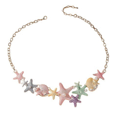 mermaidcore aesthetic necklace boogzel clothing