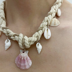 mermaidcore choker necklace boogzel clothing
