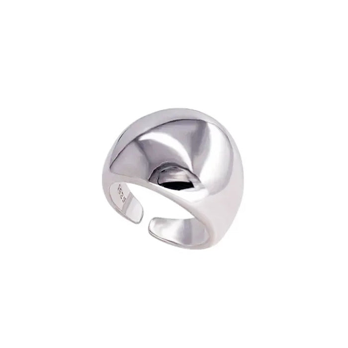 minimalist aesthetic chunky ring boogzel clothing