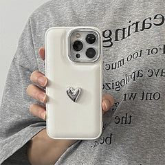 minimalist aesthetic heart iphone case boogzel clothing