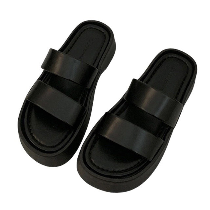 minimalist aesthetic sandals boogzel clothing