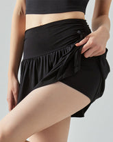 black tenis skirt - French Sun Tennis Skirt in Black - boogzel tennis goods