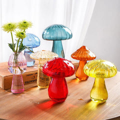 Nordic Mushroom Glass Vase boogzel
