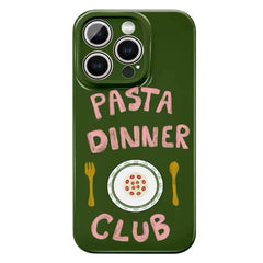 pasta dinner club iphone case boogzel clothing