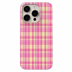 pastel checkered pattern iphone case boogzel clothing