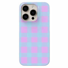 pastel checkered pattern iphone case boogzel clothing