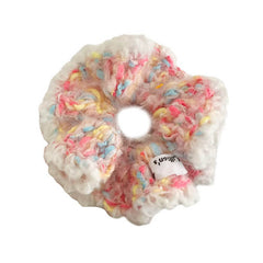 pastel crochet scrunchie boogzel clothing