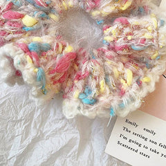 pastel crochet scrunchie boogzel clothing