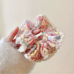 pastel crochet scrunchie boogzel clothing