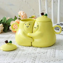pear shaped couple mugs boogzel clothing