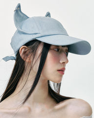 pierced cat ear baseball cap boogzel clothing