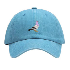 pigeon embroidery baseball cap boogzel clothing