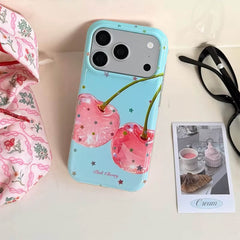 pink cherry iphone case boogzel clothing
