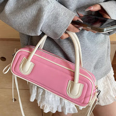 pink dachshund shape handbag boogzel clothing