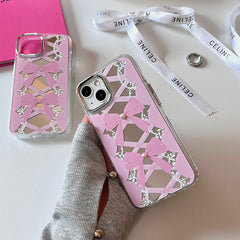 pink lace up iphone case boogzel clothing