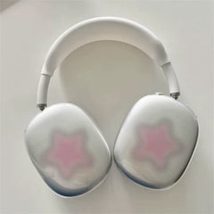 pink star airpods max covers boogzel clothing