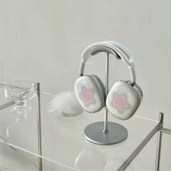 pink star airpods max covers boogzel clothing