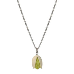 pistachio pendant necklace boogzel clothing