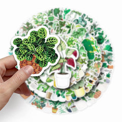plant mom aesthetic stickers boogzel clothing