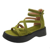 platform rome sandals boogzel clothing