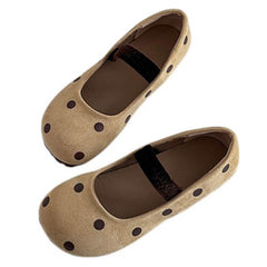 polka dot ballet sandals boogzel clothing