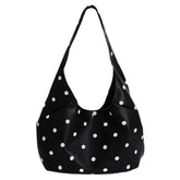 polka dot hobo bag boogzel clothing