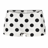 polka dot print micro shorts boogzel-clothing