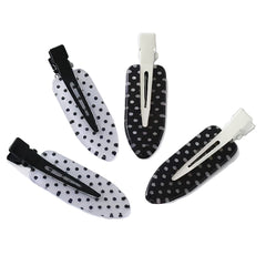 polka dot hair clips set boogzel clothing