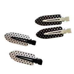 polka dot hair clips set boogzel clothing