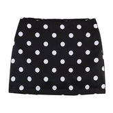 polka dot mini skort boogzel clothing