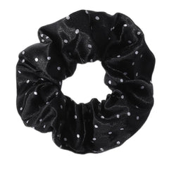 polka dot satin scrunchie boogzel clothing