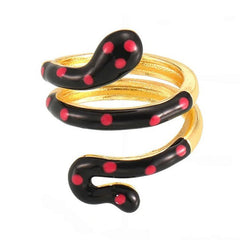 polka dot snake ring boogzel clothing