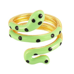 polka dot snake ring boogzel clothing