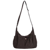 preppy style plaid shoulder bag boogzel clothing
