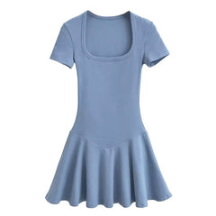 preppy aesthetic mini dress boogzel clothing
