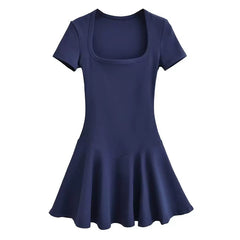 preppy aesthetic mini dress boogzel clothing